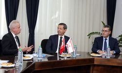 Dışişleri Bakanı Ertuğruloğlu, SANKON heyetini kabul etti