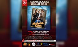 Yedidalga İlkokulu Okul Aile Birliği tarafından organize edilen 'Mutlu Aile Tablosu' adlı oyun 28 Şubat'ta sahnelenecek