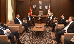 Başbakan Üstel, Özerdağ ve Yüksek Adliye Kurulu üyeleri ile toplantı yaptı: Yargı reformu ele alındı