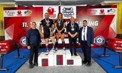 Mehmet Ali Deniz ve Serpil Özkan'dan Türkiye Powerlifting Şampiyonasında çifte Şampiyonluk