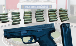 Polisten 'Karanlık Hedef Operasyonu': Tabanca, şarjör ve canlı mermi ele geçirildi