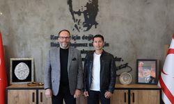 Sadıkoğlu, milli atlet Tazegül ile görüştü