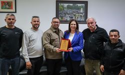 CTP Başkanı İncirli, Kalkanlı Spor Kulübü Yönetim Kurulu heyetini kabul etti