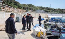 CTP Genel Başkanı İncirli, Yenierenköy Balıkçı Barınağı'nda incelemelerde bulundu