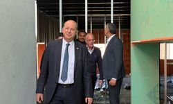 Dinçyürek, Devlet Laboratuvarı inşaatında inceleme yaptı