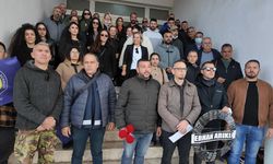 Güç-Sen'den Mağusa Limanı'nda siyah çelenk ve açıklama