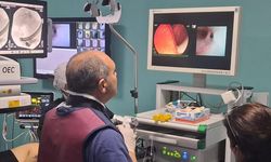 Kolanjioskopi cihazı Gazimağusa Devlet Hastanesi'nde kullanılmaya başlandı