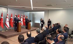 Türkiye Cumhuriyeti Cumhurbaşkanı Yardımcısı Yılmaz KKTC'ye geldi