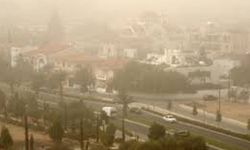 Ada genelinde etkili olan toz bulutunun bu akşama veya pazar sabaha kadar sürmesi bekleniyor