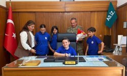 Gazimağusa'da 23 Nisan Coşkusu: Miniklerden Anlamlı Ziyaret