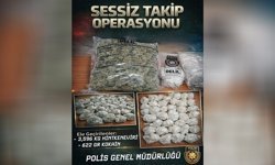 Gönyeli'de, 'Sessiz Takip Operasyonu' kapsamında 3 kilo 596 gram hintkeneviri ile 622 gram kokain ele geçirildi