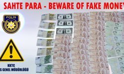 Güzelyurt'ta tedavüle sahte para sürüldü, polis seri numaraları açıklayarak uyarı yaptı