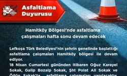 Hamitköy'de asfaltlama çalışmaları yapılacak, bazı sokaklar trafiğe kapatılacak