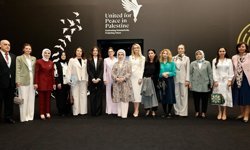 Nilden Bektaş Erhürman, Antalya Diplomasi Forumu'nde Filistin temalı etkinlikte yer aldı