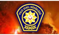 Park halindeki araçlar yandı