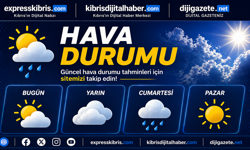 Pazar ve salı yer yer sağanak bekleniyor; soğuk ve nemli hava kütlesi etkili olacak