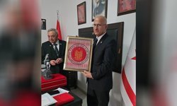 TEMAD Samsun Şube Başkanı Arat, KKTC Emekli Astsubaylar Derneği'ni ziyaret etti