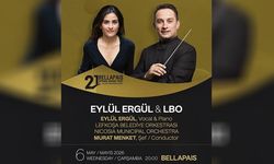 Bellapais İlkbahar Müzik Festivali'nde yarın akşam Eylül Ergül, LBO eşliğinde sahne alacak