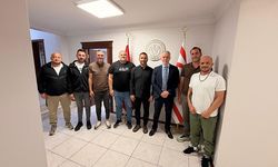 Büyükelçi Korukoğlu, atletizm heyetini kabul etti