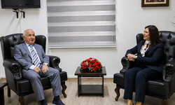 CTP Genel Başkanı İncirli eski TBMM Başkanı Çiçek ile görüştü