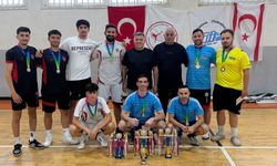 Futbol tenisinde Gençlik Kupası yapıldı