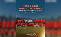 Üstel, KKTC A Milli Futbol Takımı'na başarılar diledi