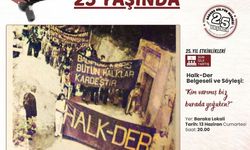 Baraka Kültür Merkezi'nde Halk-Der belgeseli ve söyleşi...