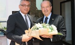 Cumhurbaşkanı Erhürman, eski cumhurbaşkanlarını ziyaret etti