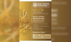DAÜ Müzik Öğretmenliği Programı Yetenek Sınavı 17-20 Haziran tarihleri arasında yapılacak