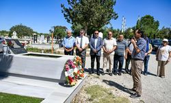 Omaç Başat kabri başında anıldı
