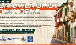 'Sanatla Umut Oluyoruz' sergisi Saçaklı Ev'de açılıyor
