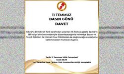 Gazeteciler Birliği, 11 Temmuz Basın Günü dolayısıyla cumartesi günü resepsiyon düzenleyecek