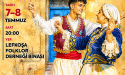 Lefkoşa Folklor Derneği 26. Kültür ve Sanat Günleri salı akşamı başlıyor