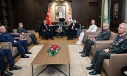 Meclis Başkanı Öztürkler TC Milli Savunma Bakanı Yaşar Güler'i kabul etti