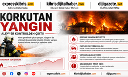 Dipkarpaz'da katamaran tipi yat yandı: 5 kişi yüzerek karaya çıktı