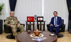 Dışişleri Bakanı Ertuğruloğlu, Kara Kuvvetleri Komutanı Orgeneral Tokel ile görüştü