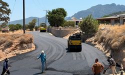 Tatlısu'da Ilgın Sokak'taki asfaltlama çalışmaları tamamlandı