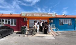 CTP İskele Belediye Başkan adayı Sermet Nereli okulları ziyaret etti