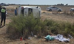 Gazimağusa'da trafik kazası... Sürücü, beyin kanaması teşhisiyle yoğun bakımda