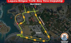 Laguna bölgesinde trafik akış yönü değiştiriliyor