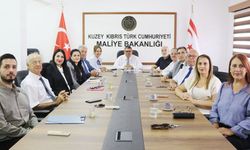Muhasebe ve Denetim alanında Ankara'da gerçekleştirilen temaslar Maliye Bakanı Berova'ya sunuldu