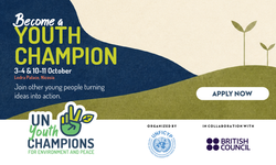 'UN Youth Champions for Environment and Peace' programı Ekim'de yapılacak