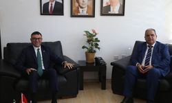 Bakan Sucuoğlu, Turkcell Genel Müdürü Küçüközdemir ve beraberindeki heyeti kabul etti