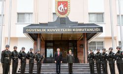 Cumhurbaşkanı Erhürman, Tümgeneral Bilir'i ziyaret etti