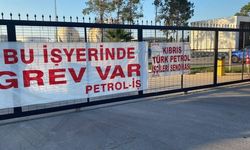 Kıbrıs Türk Petrolleri'nde uyarı grevi başladı: Pazartesi süresiz greve gidilecek