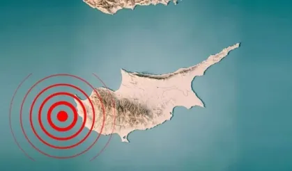 Baf açıklarında 5,2 büyüklüğünde deprem: Lefkoşa'da da hissedildi!