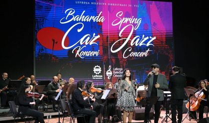 Lefkoşa Belediye Orkestrası 'Baharda Caz Konseri' düzenledi