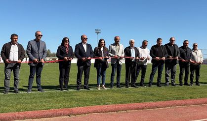 Sadık Cemil Stadı yeniden hizmette
