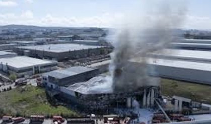 Ankara'da boya fabrikasında yangın: Bir ölü