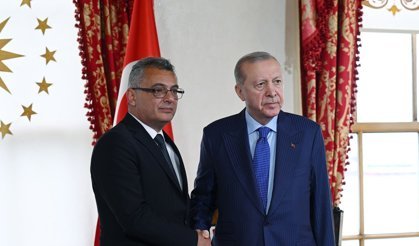 TC İletişim Başkanlığından TC Cumhurbaşkanı Erdoğan'ın Cumhurbaşkanı Erhürman ile görüşmesine ilişkin açıklama